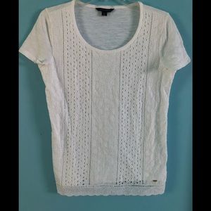 Tommy Hilfiger lace front top size Small